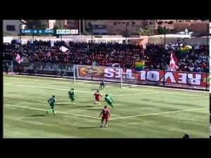 ملخص مباراة شباب أطلس خنيفرة 2-1 النادي القنيطري الدورة 21 موسم 2014-2015