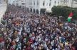 المغاربة يعبرون عن تشبثهم بالدفاع عن القضية الفلسطينية في مسيرة حاشدة بالعاصمة الرباط