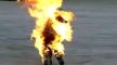 عامل إنعاش بزرهون يحتج على عدم تسلم راتبه بحرق نفسه أمام مقر البلدية